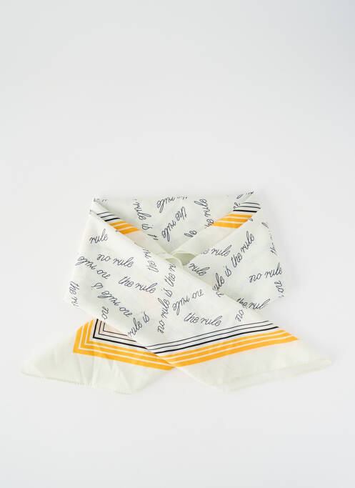 Foulard jaune ONLY pour femme