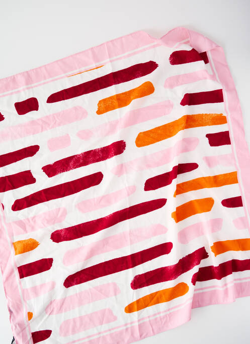 Echarpe rose PIECES pour femme