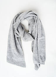 Echarpe gris ONLY femme