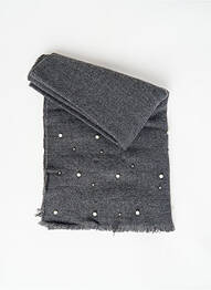 Foulard gris ONLY femme