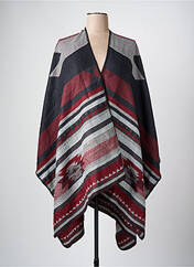 Poncho noir ONLY pour femme seconde vue