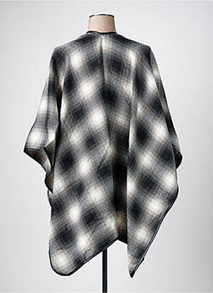 Poncho gris ONLY femme