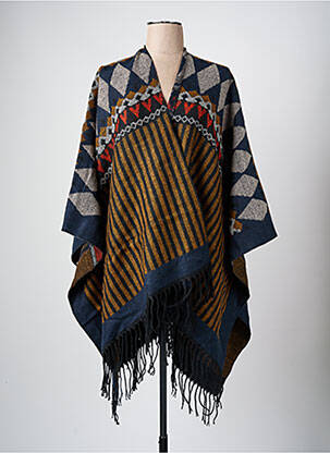 Poncho gris ONLY pour femme
