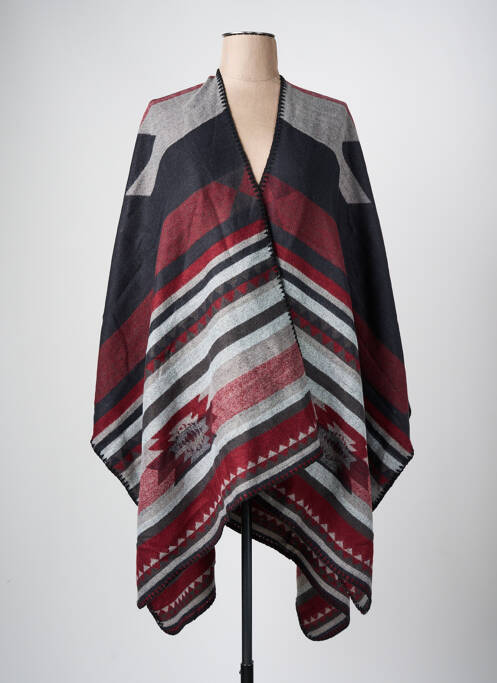 Poncho noir ONLY pour femme