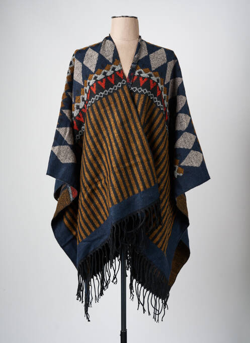 Poncho gris ONLY pour femme