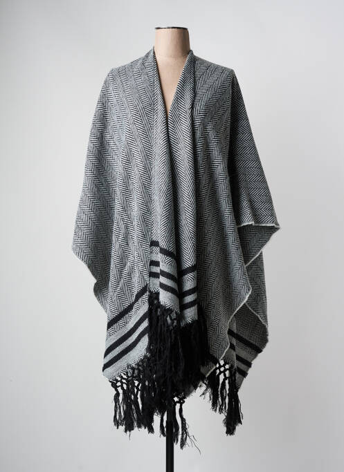 Poncho noir VERO MODA pour femme