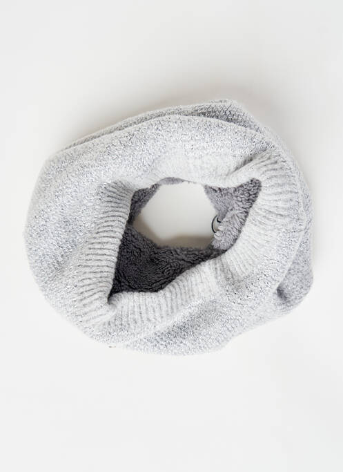 Col / Tour de cou gris ONLY pour femme