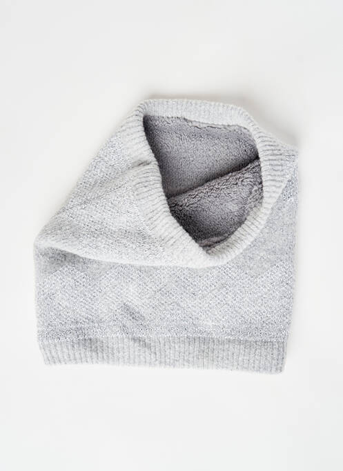 Col / Tour de cou gris ONLY pour femme