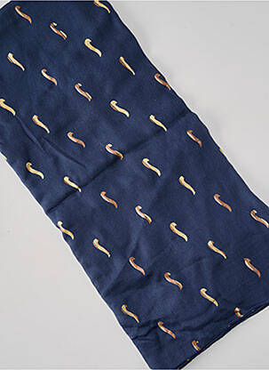 Foulard bleu ONLY femme