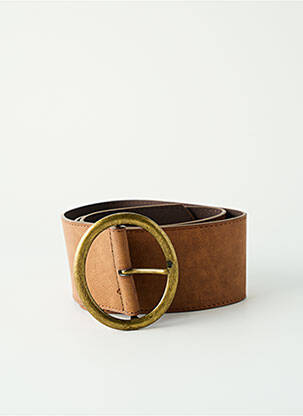 Ceinture marron ZEB STYLE LAB  femme