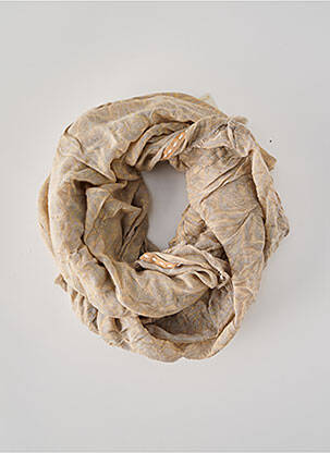 Echarpe beige PIECES pour femme