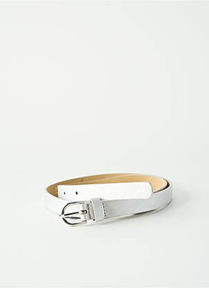 Ceinture argent PIECES femme