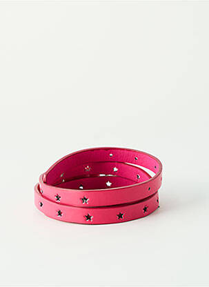 Ceinture rose AB STUDIO femme