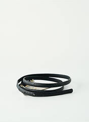 Ceinture noir PIECES pour femme seconde vue