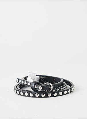 Ceinture noir PIECES pour femme
