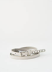 Ceinture gris PIECES pour femme seconde vue