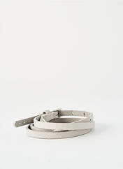 Ceinture gris PIECES pour femme seconde vue