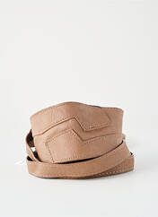 Ceinture marron PIECES pour femme seconde vue