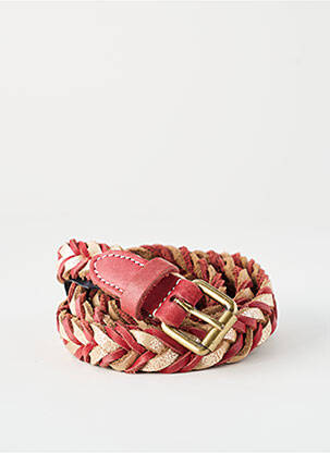 Ceinture rouge PIECES pour femme