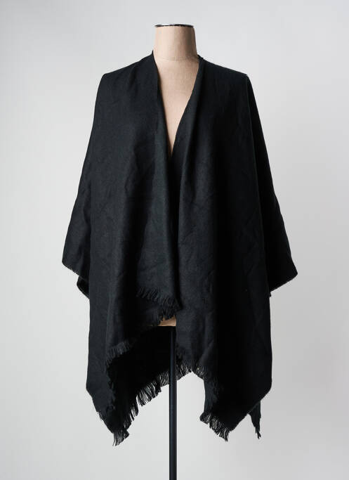 Poncho noir VERO MODA pour femme