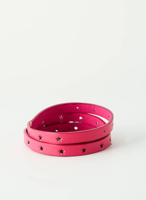 Ceinture rose AB STUDIO pour femme