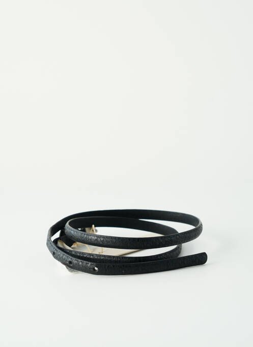 Ceinture noir PIECES pour femme