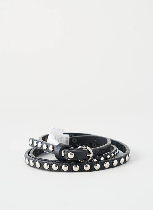 Ceinture noir PIECES pour femme