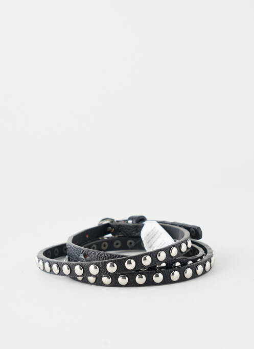 Ceinture noir PIECES pour femme