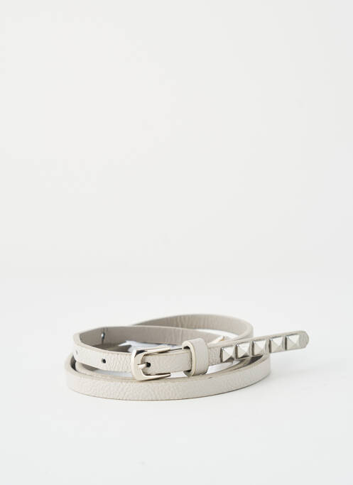 Ceinture gris PIECES pour femme