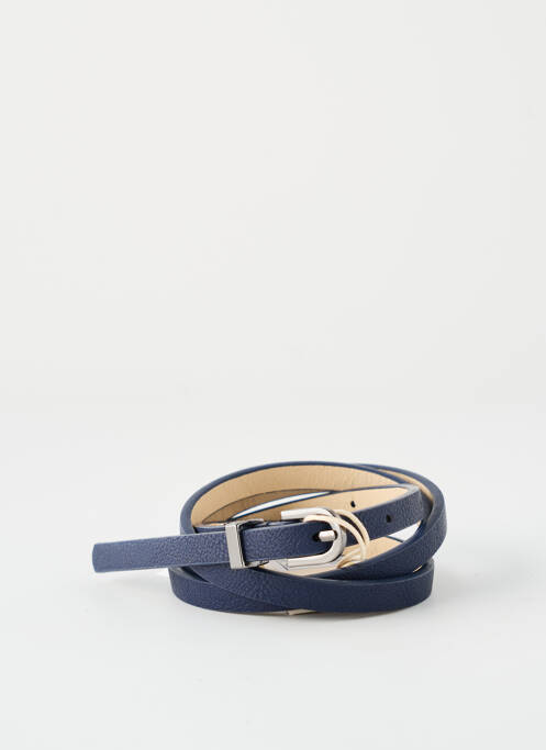 Ceinture bleu PIECES pour femme