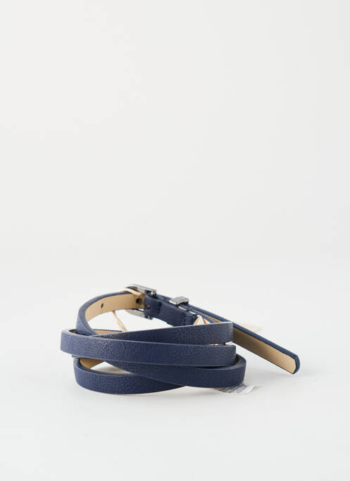 Ceinture bleu PIECES pour femme