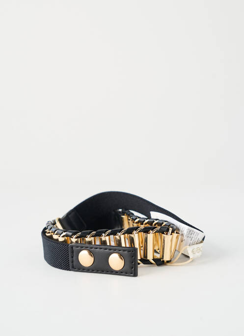 Ceinture noir PIECES pour femme