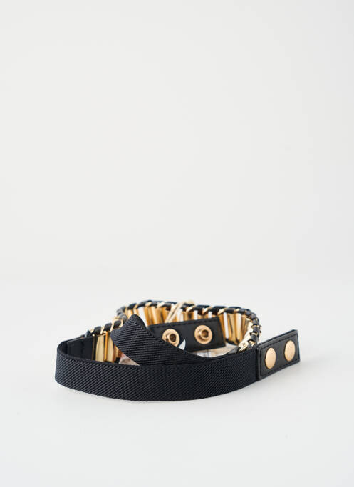 Ceinture noir PIECES pour femme