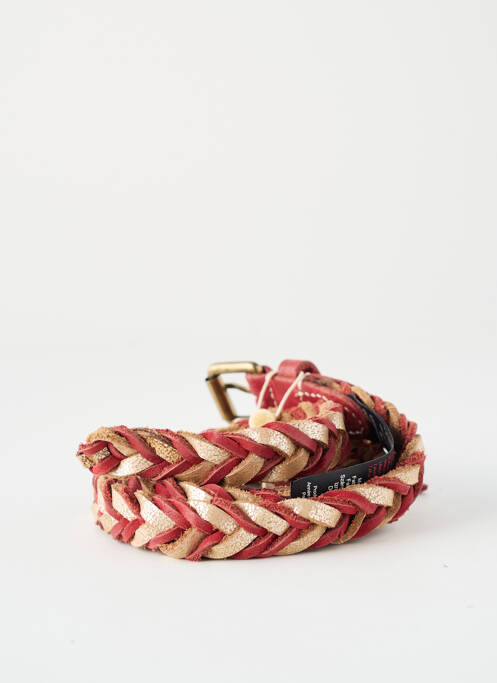 Ceinture rouge PIECES pour femme