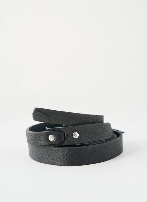 Ceinture noir PIECES pour femme