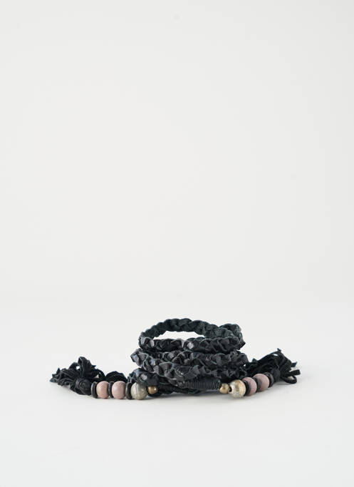 Collier noir GET INFECTED pour femme