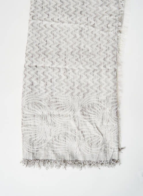 Foulard gris EDC pour femme