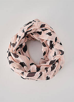 Col / tour de cou rose PIECES femme