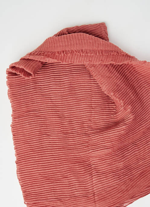 Foulard rose PIECES pour femme