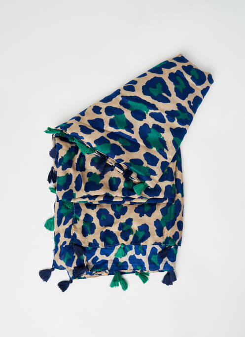 Foulard bleu ZEB STYLE LAB  pour femme