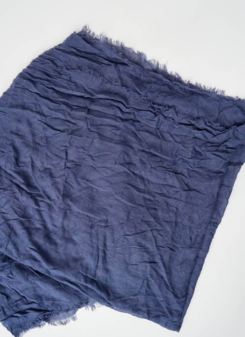 Foulard bleu MANGO pour femme