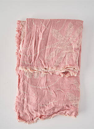 Foulard rose MANGO femme