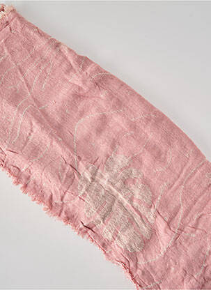 Foulard rose MANGO femme