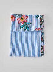 Foulard bleu EDC pour femme seconde vue