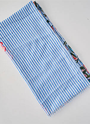 Foulard bleu EDC femme