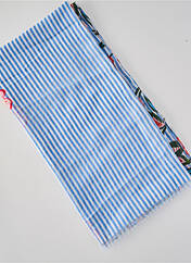 Foulard bleu EDC pour femme seconde vue