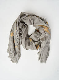 Foulard gris BIRDS ON THE RUN femme
