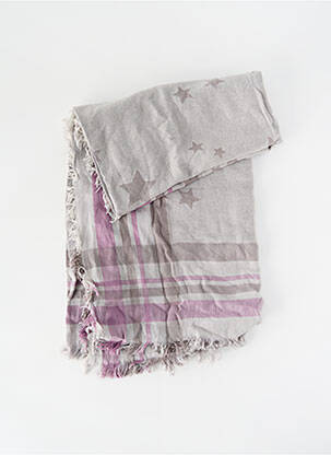 Echarpe gris EDC pour femme