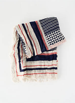 Foulard beige PIECES pour femme