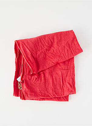 Col / tour de cou rouge EDC femme